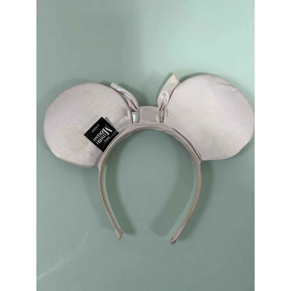 Disney‎ Minnie Ears Lot 5 Headbands Rainbow Rose Gold Sequin Bundle